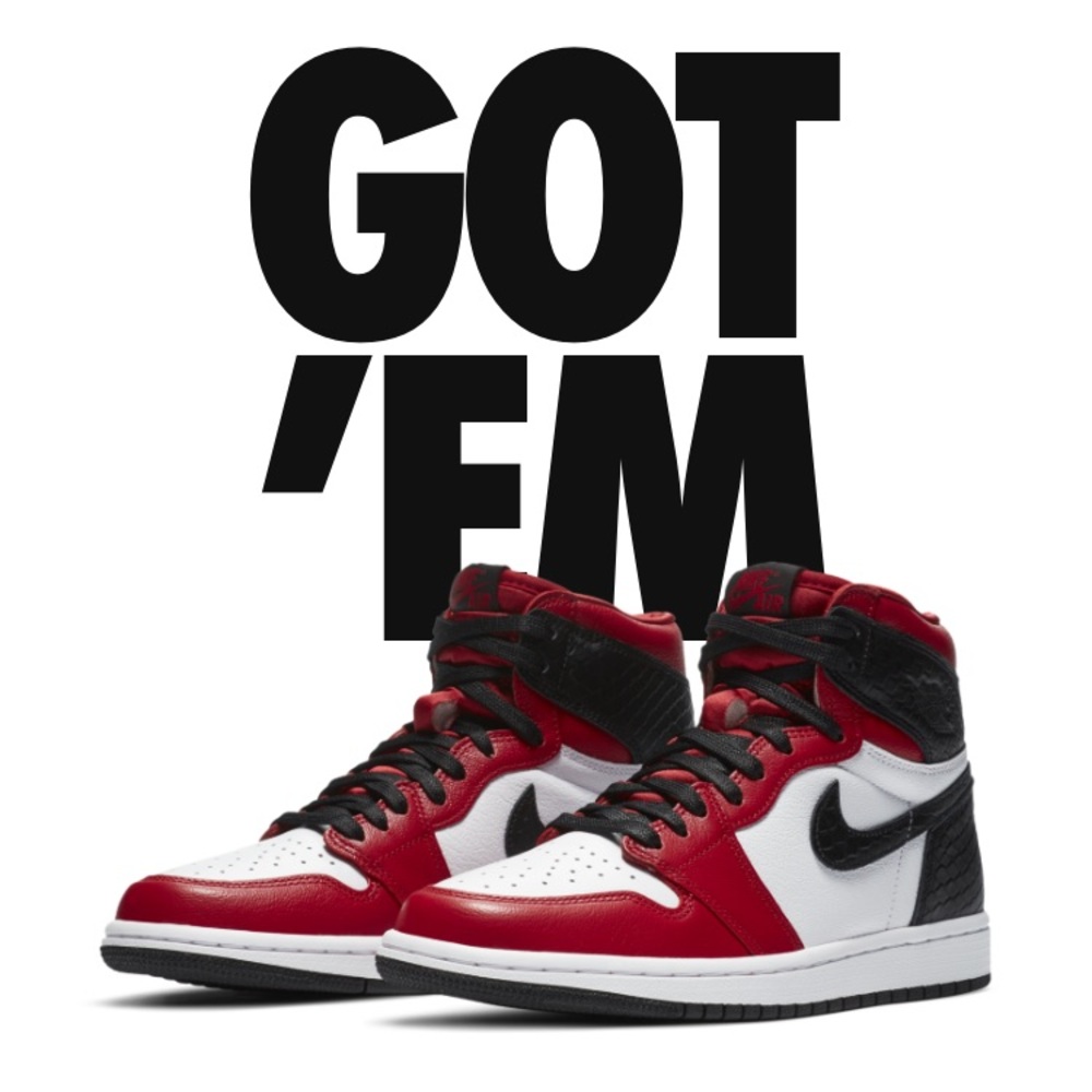Jordan 1 Satin Snake Chicago